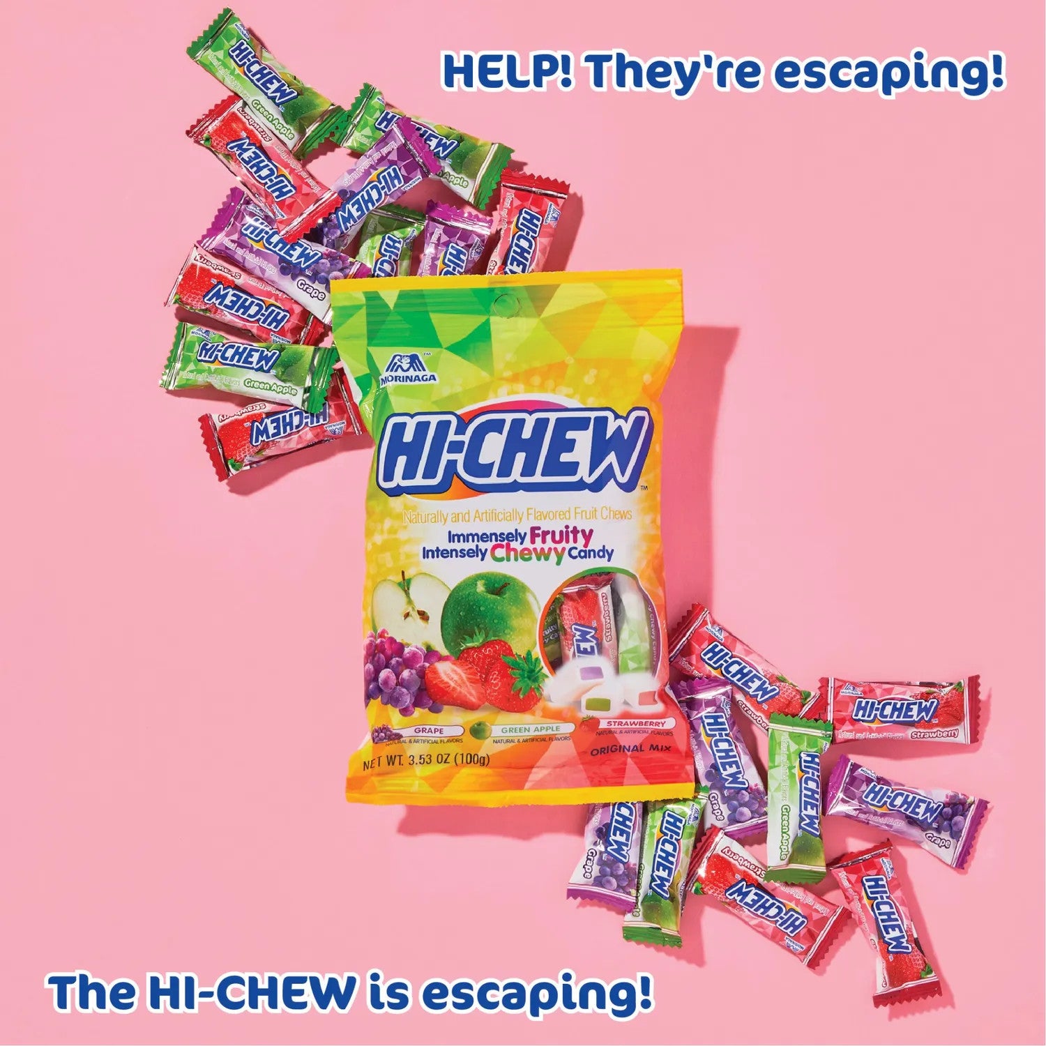 Kẹo trái cây Hi-Chew 100g - hình ảnh chi tiết 3