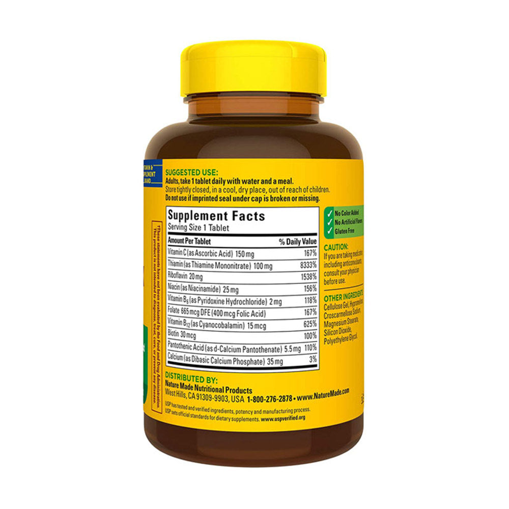 Vitamin B của Nature Made Super B-Complex 460 viên - hình ảnh chi tiết 2