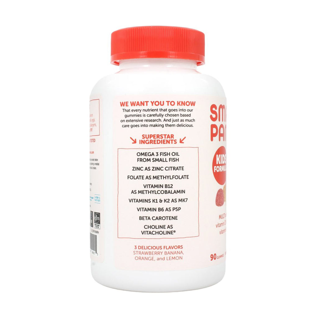 Kẹo dẻo Smarty Pants Vitamin tổng hợp giúp trẻ thông minh 180 viên - hình ảnh chi tiết 4