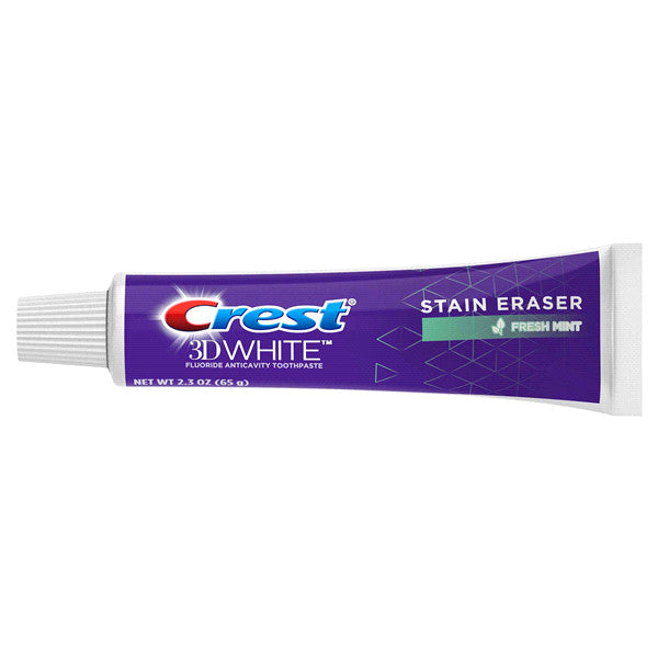 Kem đánh răng Crest 3D White stain eraser 65g - hình ảnh chi tiết 3