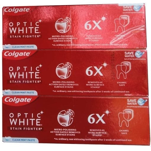 Kem đánh răng Colgate Optic White Advanced White 119g - hình ảnh chi tiết 2