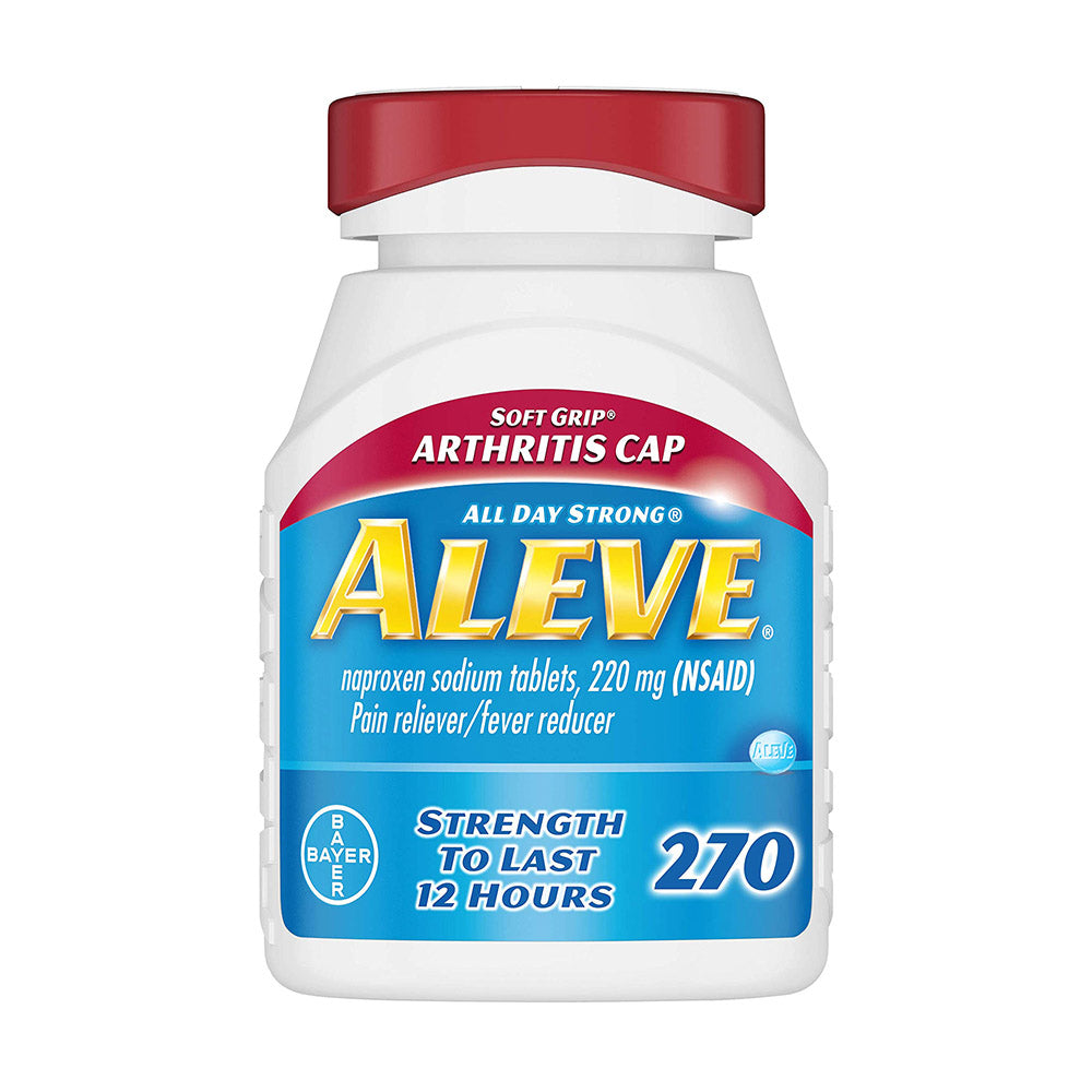 Viên uống giảm đau nhứt ALEVE Naproxen Sodium Tablets 220mg 270 viên (hộp giấy) - hình ảnh chi tiết 2
