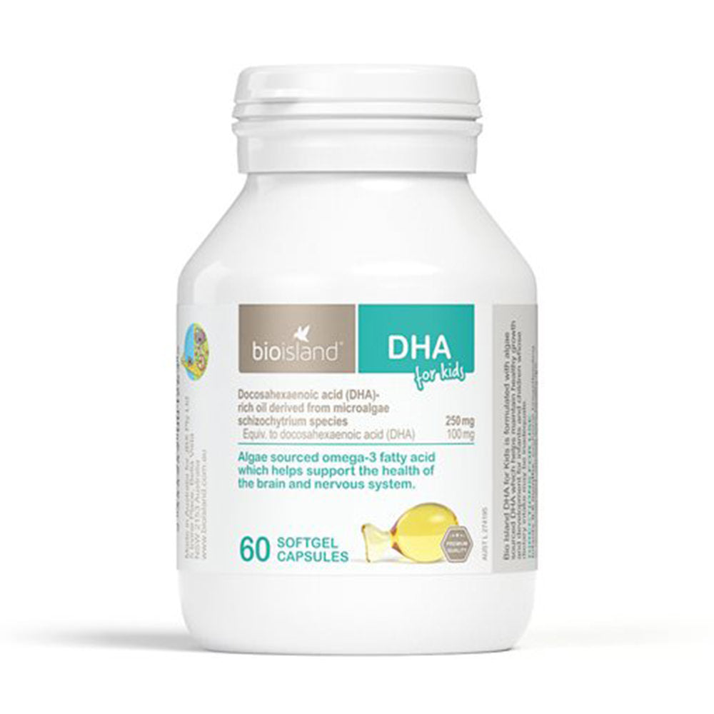 Tăng cường DHA cho trẻ Bioisland DHA 60 viên - ảnh sản phẩm 1