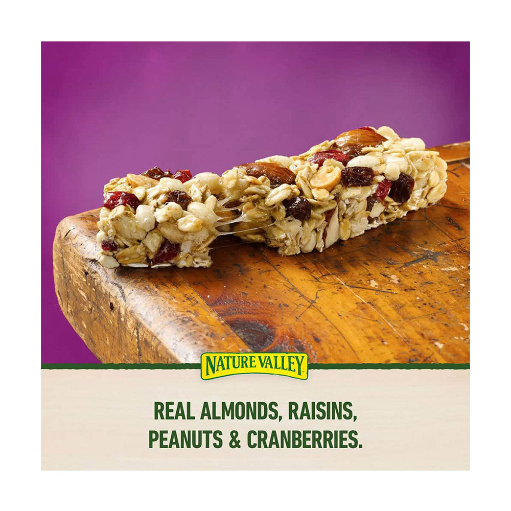 Bánh ngũ cốc, hạt và trái cây sấy Nature Valley Fruit & Nut Chewy Granola Bar 48 thanh - ảnh sản phẩm 3