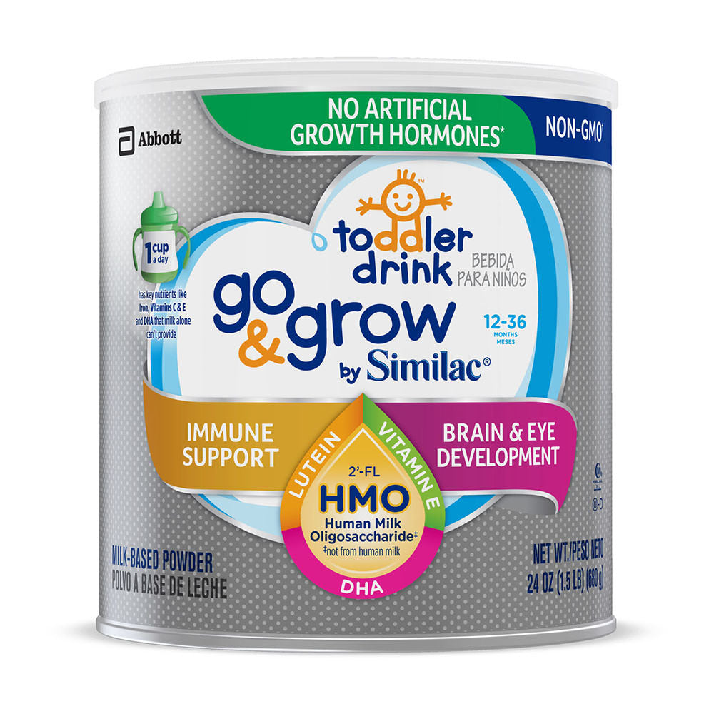 Sữa bột Similac Go & Grow NON-GMO Milk-Based Toddler Drink Powder With 2'-FL HMO 1.02kg - hình ảnh sản phẩm chính