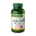 Viên uống dầu cá trợ tim, sáng mắt Nature’s Bounty Fish Oil 1400mg 130 Viên - hình ảnh sản phẩm chính