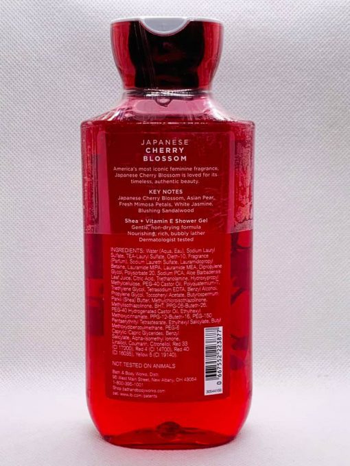 Sữa tắm Bath & Body Works Shower Gel Japanese Cherry Blossom 295ml - hình ảnh chi tiết 3