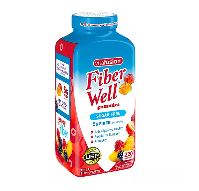 Kẹo dẻo bổ sung chất xơ Vitafusion Fiber Well 220 viên - hình ảnh chi tiết 2