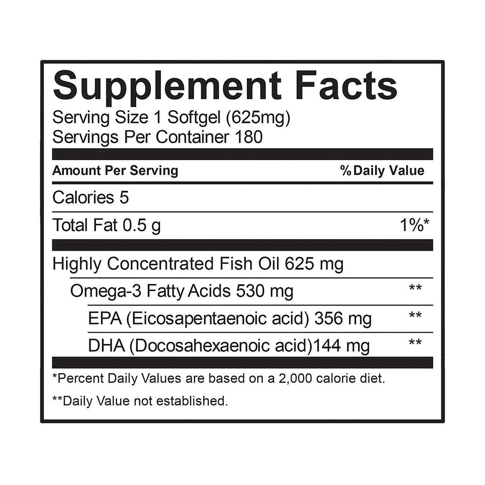 Viên dầu cá hồi Alaska Pure Alaska Omega-3 500mg EPA+DHA 180 viên - hình ảnh chi tiết 2