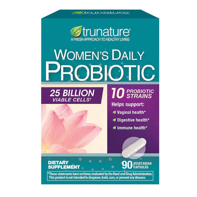 Men vi sinh cho phụ nữ Trunature Women’s Daily Probiotic 90 Capsules - hình ảnh sản phẩm chính