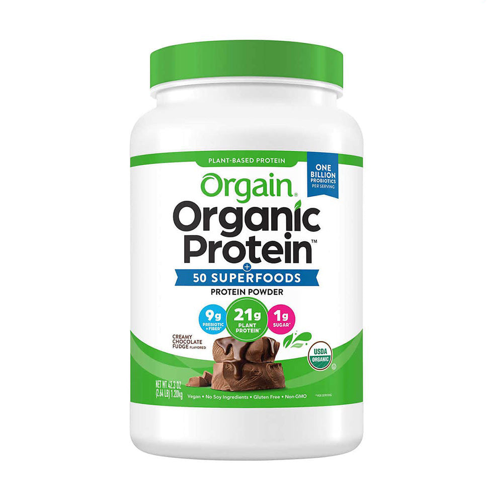 Bột Protein hữu cơ Orgain Organic Protein 50 Superfoods 1.2kg - ảnh sản phẩm 1