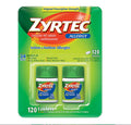 Viên chống dị ứng Zyrtec Antihistamine Allergy 10mg 120 Tablets - hình ảnh sản phẩm chính