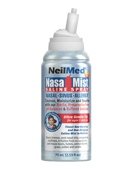 Bộ sản phẩm nước muối rửa mũi (nước muối sinh lý) Neilmed Rinse 250 gói - hình ảnh chi tiết 3