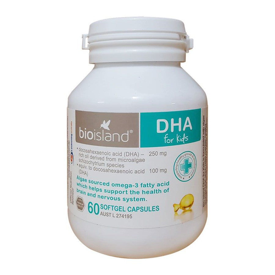 Tăng cường DHA cho trẻ Bioisland DHA 60 viên - ảnh sản phẩm 4