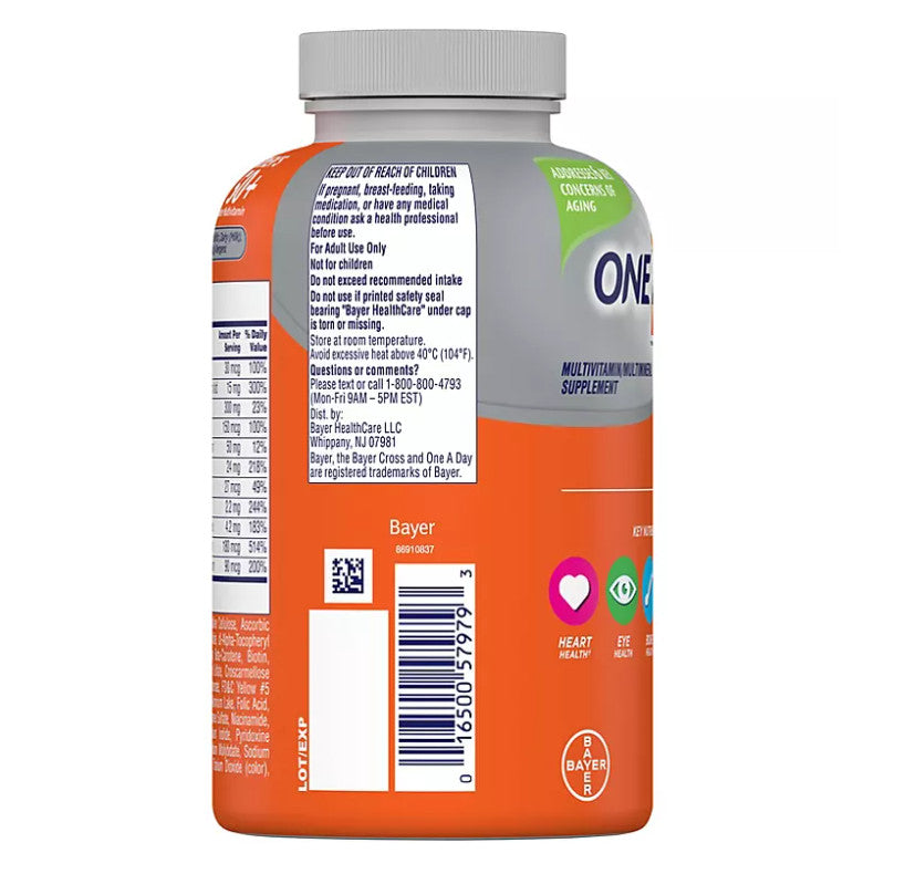 Vitamin tổng hợp One A Day Woman 50+ 300 Viên - hình ảnh chi tiết 4
