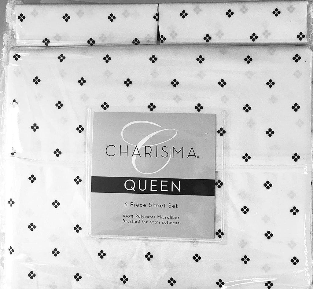 Bộ Chăn Ra Rrap Charisma Microfiber Sheet Size QUEEN - hình ảnh chi tiết 3