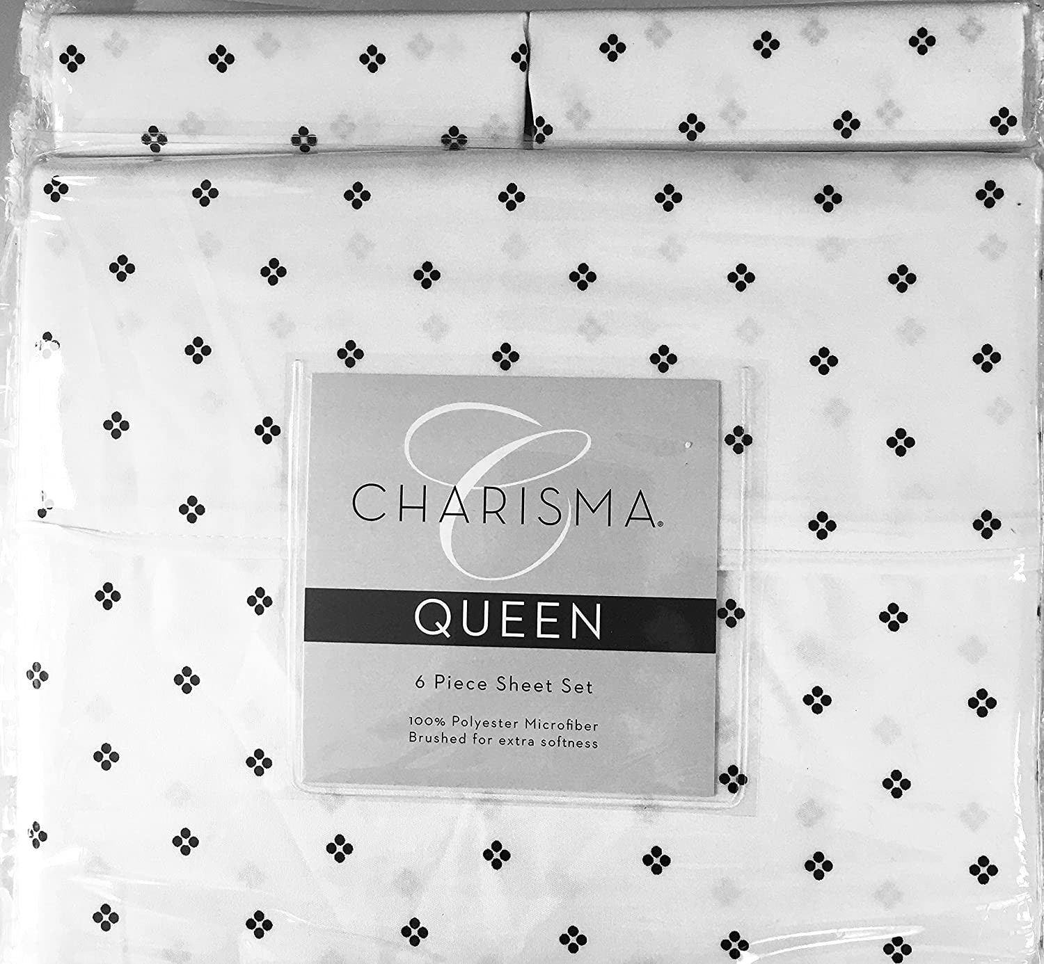 Bộ Chăn Ra Rrap Charisma Microfiber Sheet Size QUEEN - hình ảnh chi tiết 3
