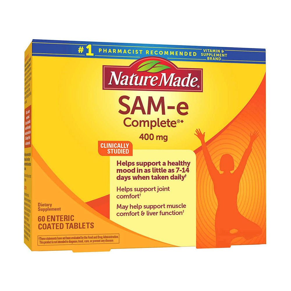 Giảm stress, hỗ trợ khớp Nature Made SAM-e Complete 400mg 60 viên - hình ảnh sản phẩm chính