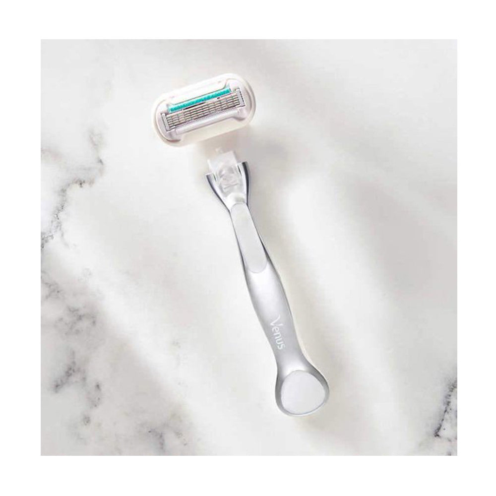 Bộ Cạo Nữ Gillette Venus Deluxe Smooth Razor 11-count (Vỉ Xanh) - hình ảnh chi tiết 2