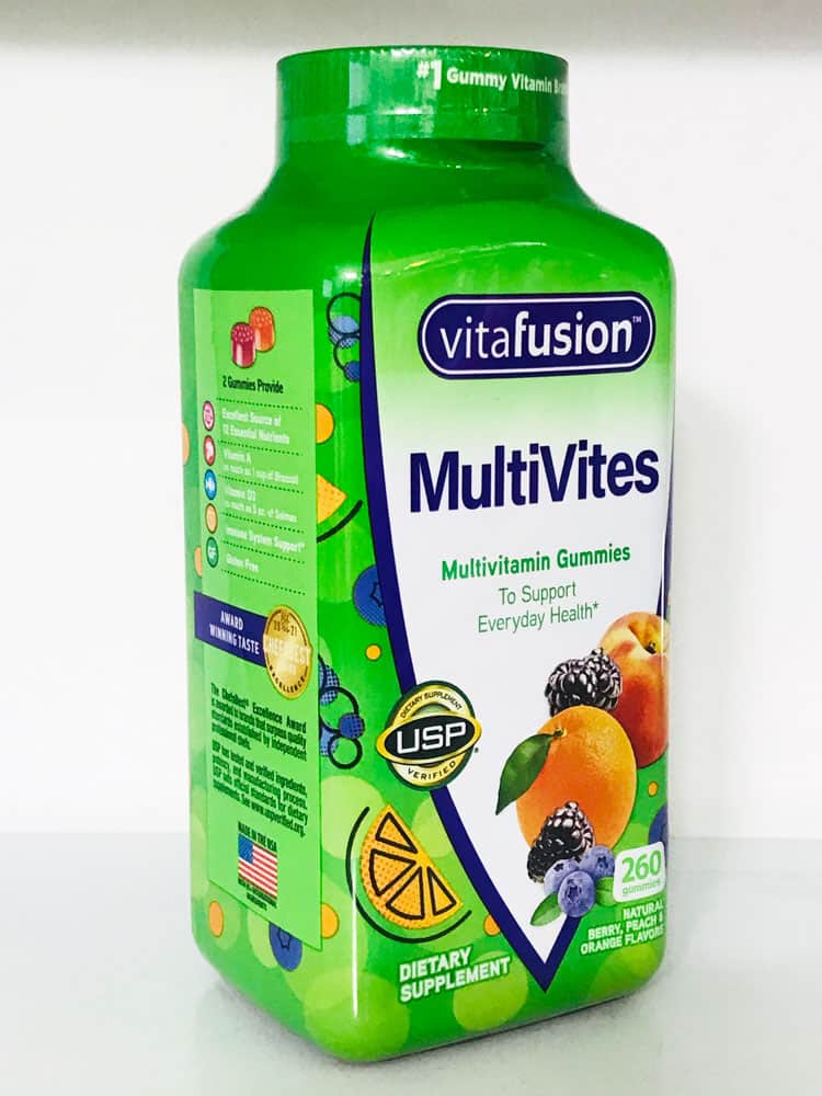 Kẹo bổ đa Vitamin cho người lớn Vitafusion MultiVites Multivitamin 260 viên - hình ảnh chi tiết 3