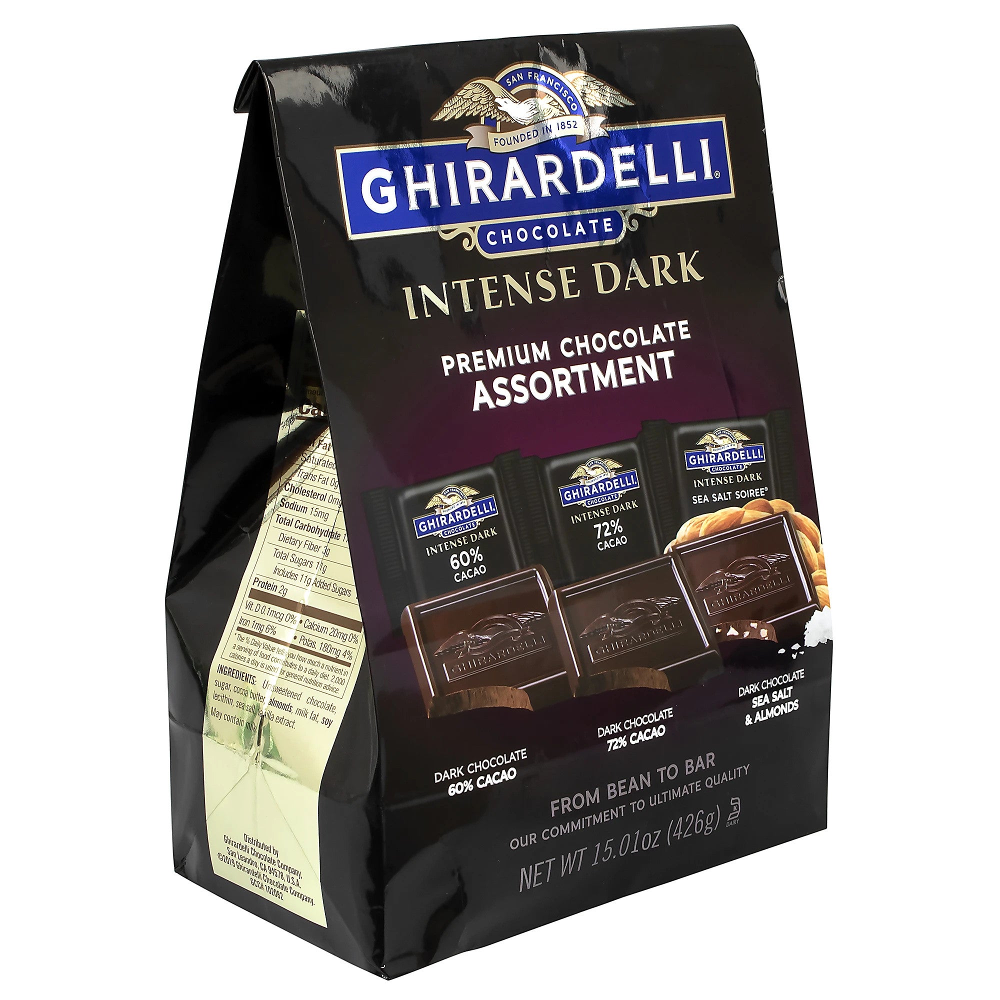 Socola cao cấp Ghirardelli Intense Dark Premium Chocolate Assortment 426G - hình ảnh chi tiết 3