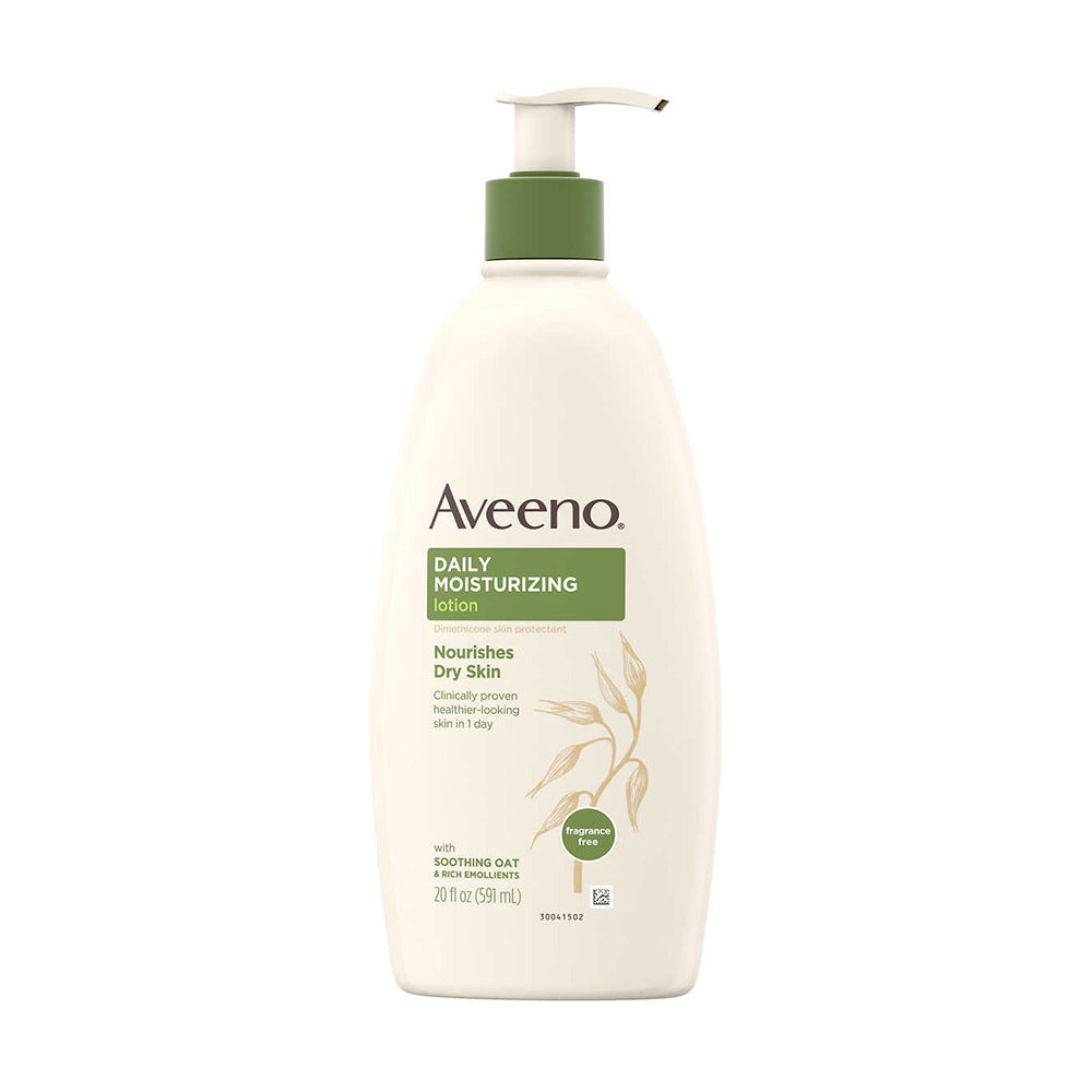 Bộ sản phẩm sữa dưỡng thể Aveeno Daily Moisturizing Lotion 591ml x2 - ảnh sản phẩm 1