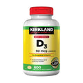Viên uống bổ sung Vitamin D3 Kirkland Signature Vitamin D3 2000IU 600 viên của Mỹ - ảnh sản phẩm 1
