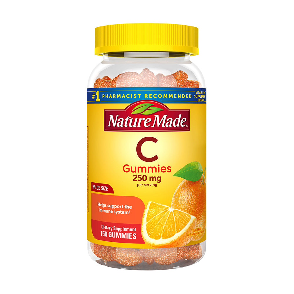 Kẹo dẻo bổ sung vitamin C Nature Made Vitamin C 250 mg Gummies - Tangerine - 150 viên - hình ảnh sản phẩm chính