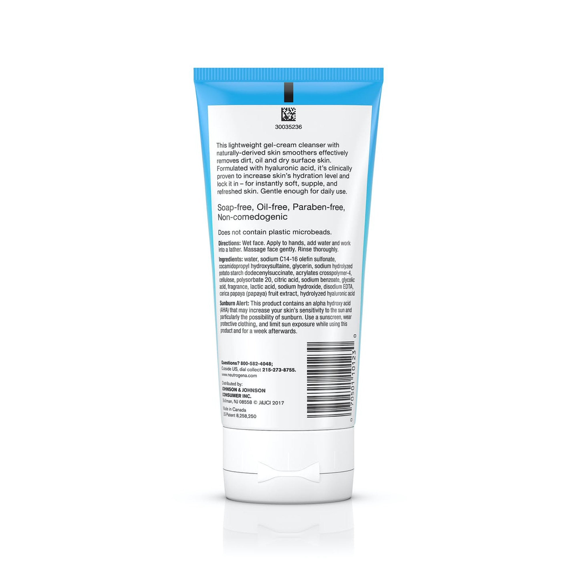Set Sửa Rửa Mặt Cấp Ẩm Và Tẩy Tế Bào Chết Neutrogena Hydro Boost Cleanse & Exfoliate (170gx1 & 141gx2) - hình ảnh chi tiết 5