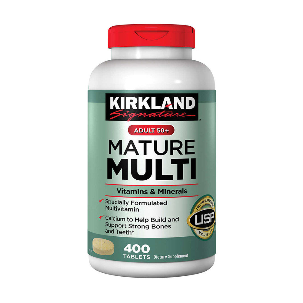 Bổ sung vitamin cho người trên 50 tuổi Kirkland Mature Adults 50 + Multi 400 viên - hình ảnh sản phẩm chính