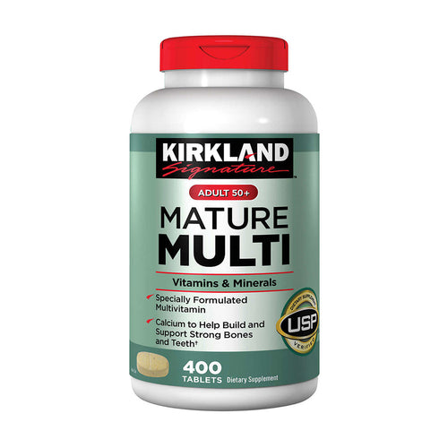 Bổ sung vitamin cho người trên 50 tuổi Kirkland Mature Adults 50 + Multi 400 viên - hình ảnh sản phẩm chính