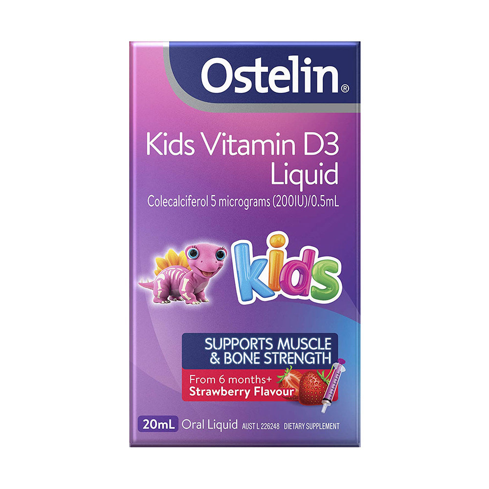 Vitamin D Ostelin dạng nước cho trẻ Ostelin Vitamin D Kids Liquid 20ml của Úc - hình ảnh sản phẩm chính