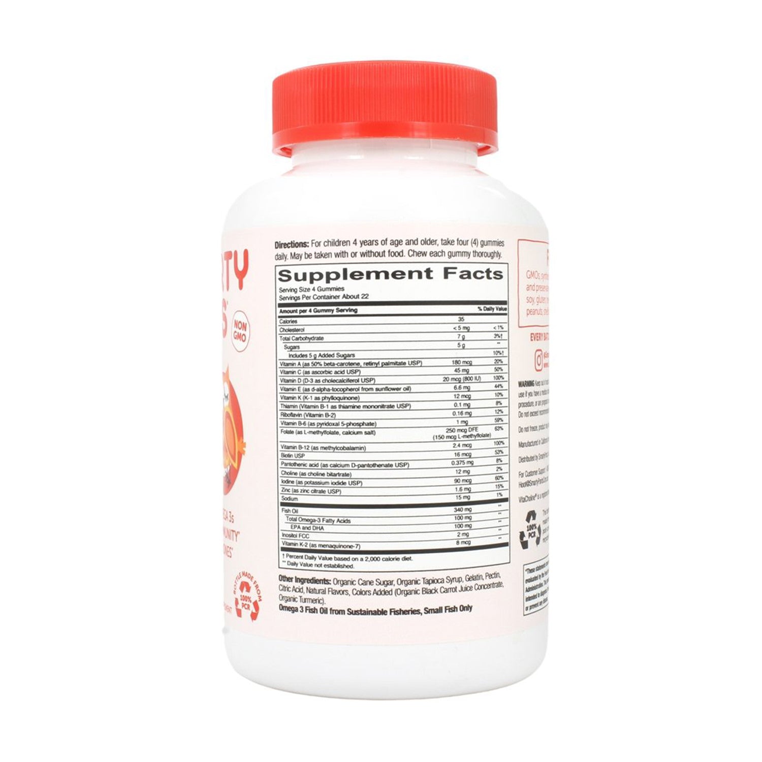 Kẹo dẻo Smarty Pants Vitamin tổng hợp giúp trẻ thông minh 180 viên - hình ảnh chi tiết 2