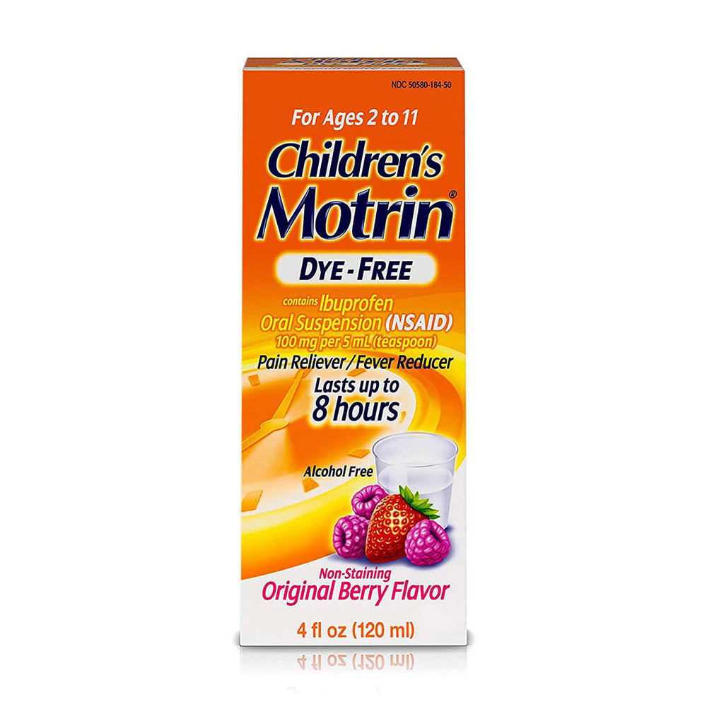 Siro hạ sốt cho trẻ 2-11 tuổi Children’s Motrin 120ml (một chai đơn) - hình ảnh sản phẩm chính