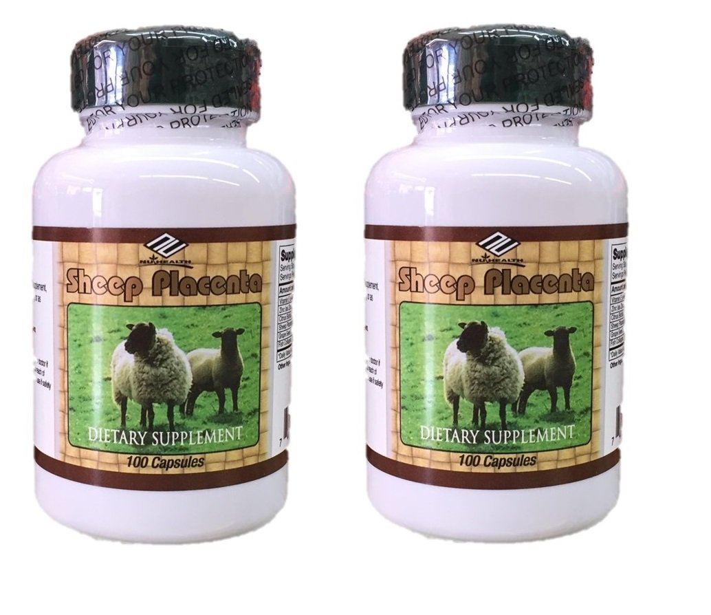 Viên uống nhau thai cừu Mỹ Sheep Placenta Complex hộp 100 viên - hình ảnh chi tiết 4