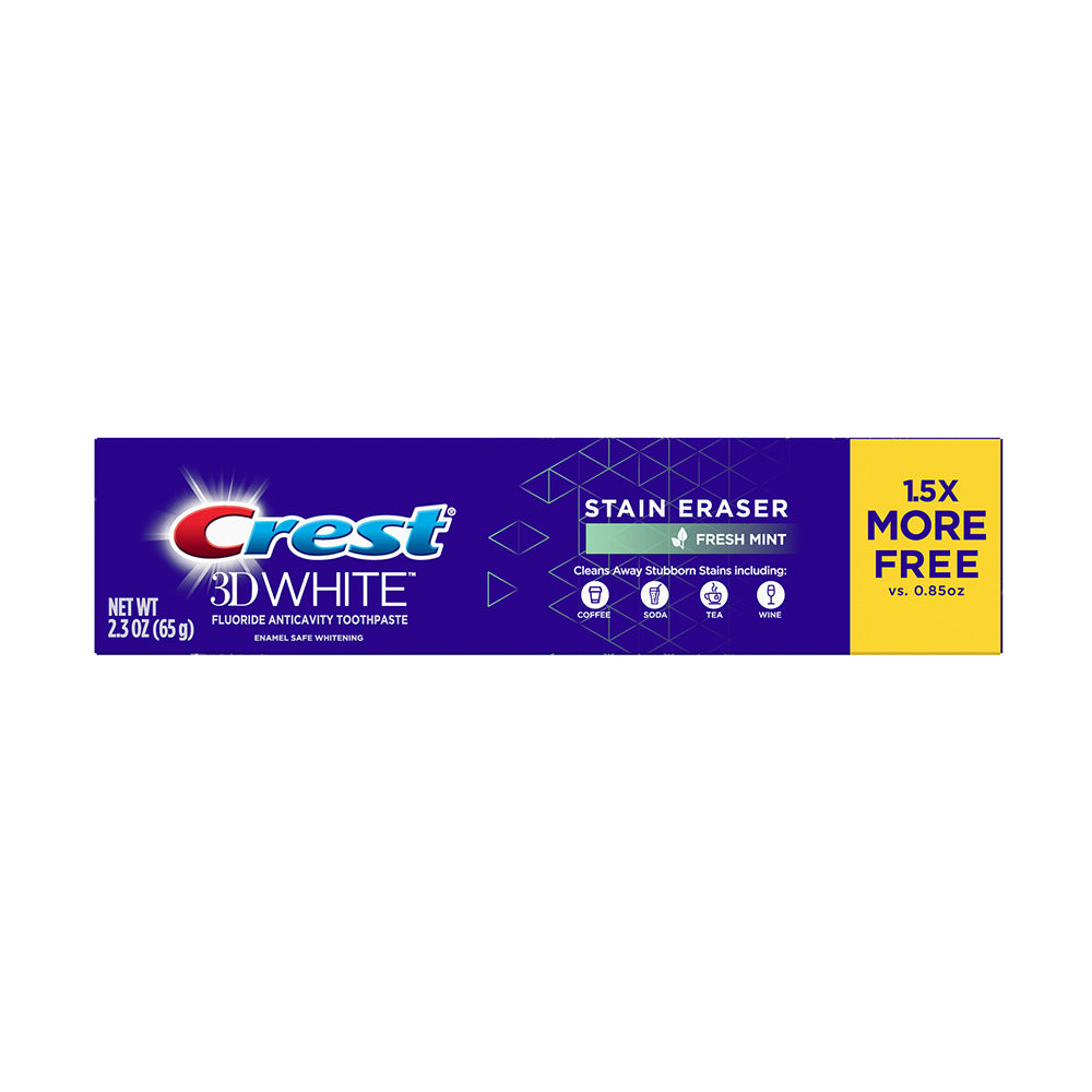 Kem đánh răng Crest 3D White stain eraser 65g - hình ảnh sản phẩm chính
