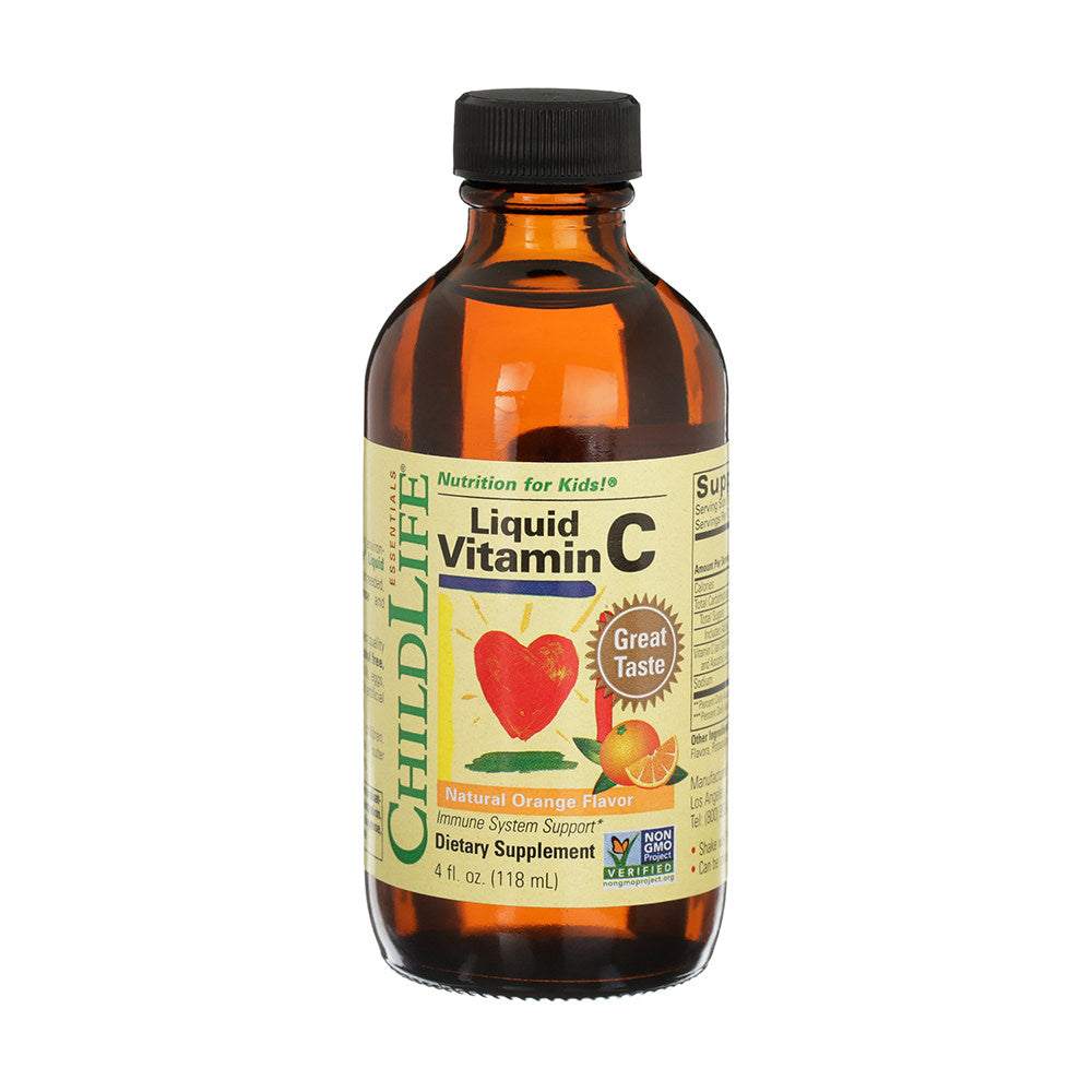 Siro bổ sung C tăng đề kháng cho trẻ ChildLife Liquid Vitamin C 118.5ml vị cam - hình ảnh sản phẩm chính