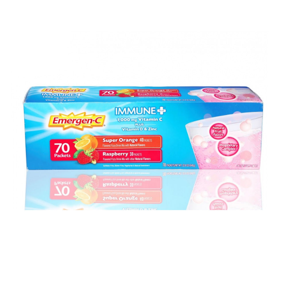Bột sủi C tăng đề kháng Resistance C Complete Immune Tangerine/ Raspberry 70 gói - hình ảnh sản phẩm chính