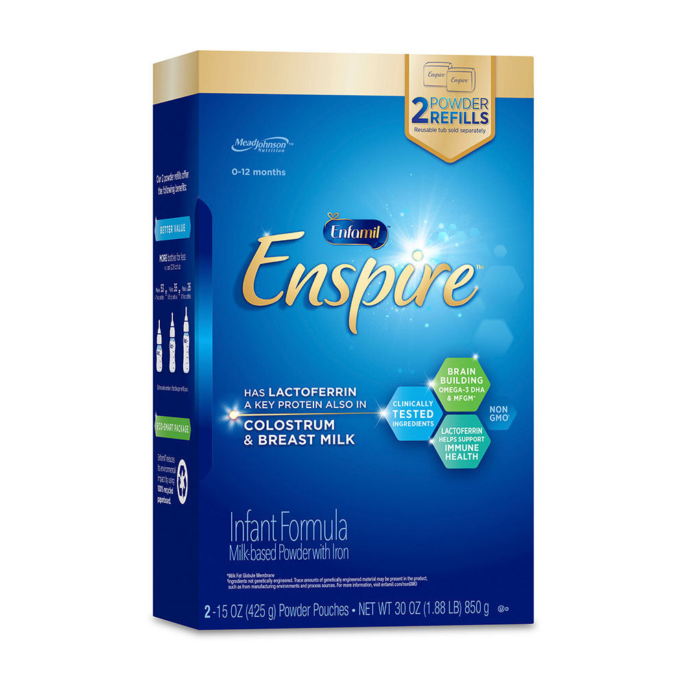 Sữa Enfamil Enspire dành cho bé từ 0–12 tháng Enfamil Enspire Infant Non-GMO 850g (Hộp giấy) - hình ảnh sản phẩm chính