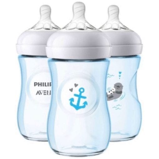 Set 3 bình sữa cổ rộng Philips Avent Natural 1m+ 260ml - hình ảnh chi tiết 2