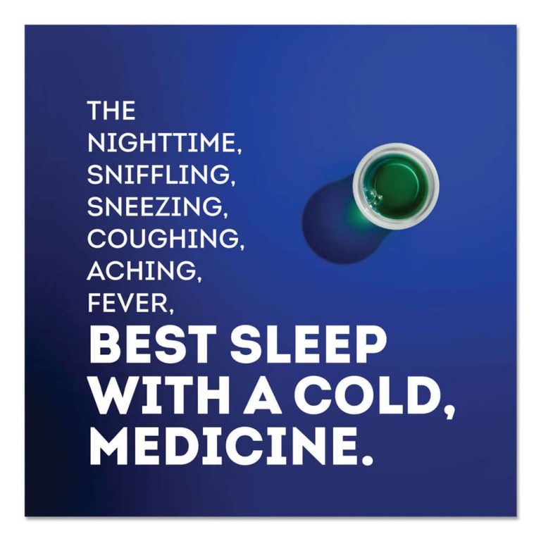 Siro cảm cúm Vicks NyQuil Nighttime Cold & Flu Symptom Relief 354ml (Original) (1 chai đơn) - hình ảnh chi tiết 5