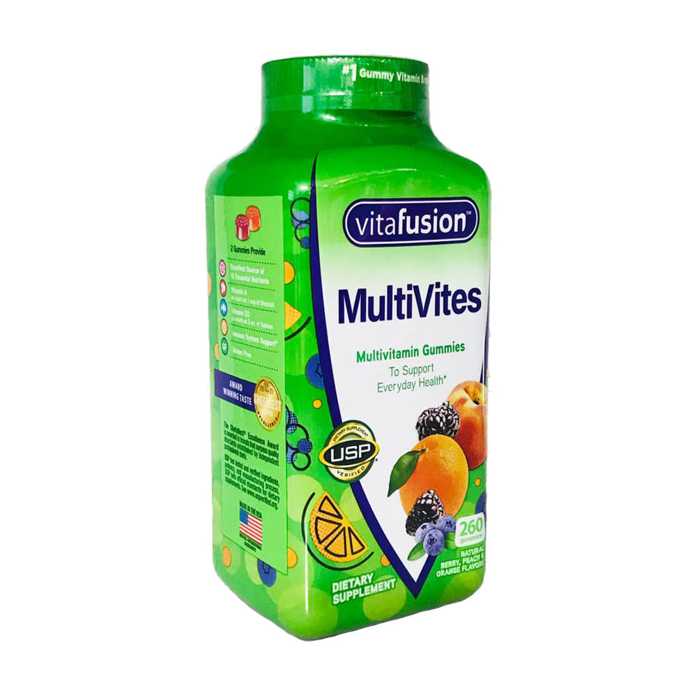 Kẹo bổ đa Vitamin cho người lớn Vitafusion MultiVites Multivitamin 260 viên - hình ảnh chi tiết 2