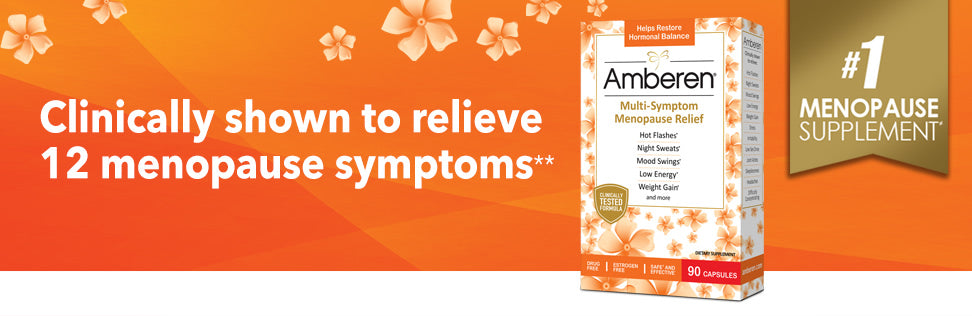 Viên uống giảm triệu chứng mãn kinh Amberen Multi-Symptom Menopause Relief 90 viên - hình ảnh chi tiết 3