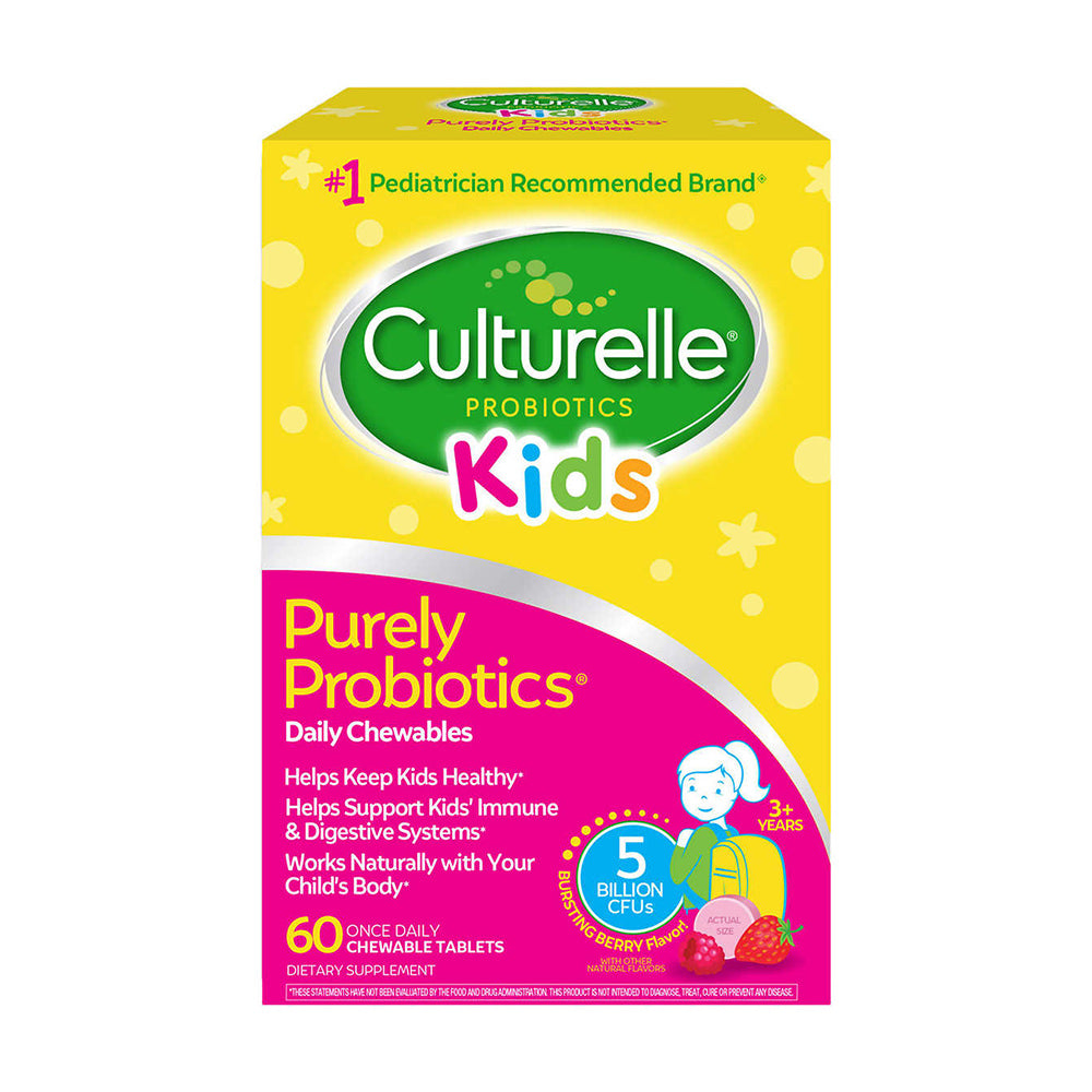 Men vi sinh cho bé Culturelle Daily Probiotics Kids Hộp 60 viên - hình ảnh sản phẩm chính