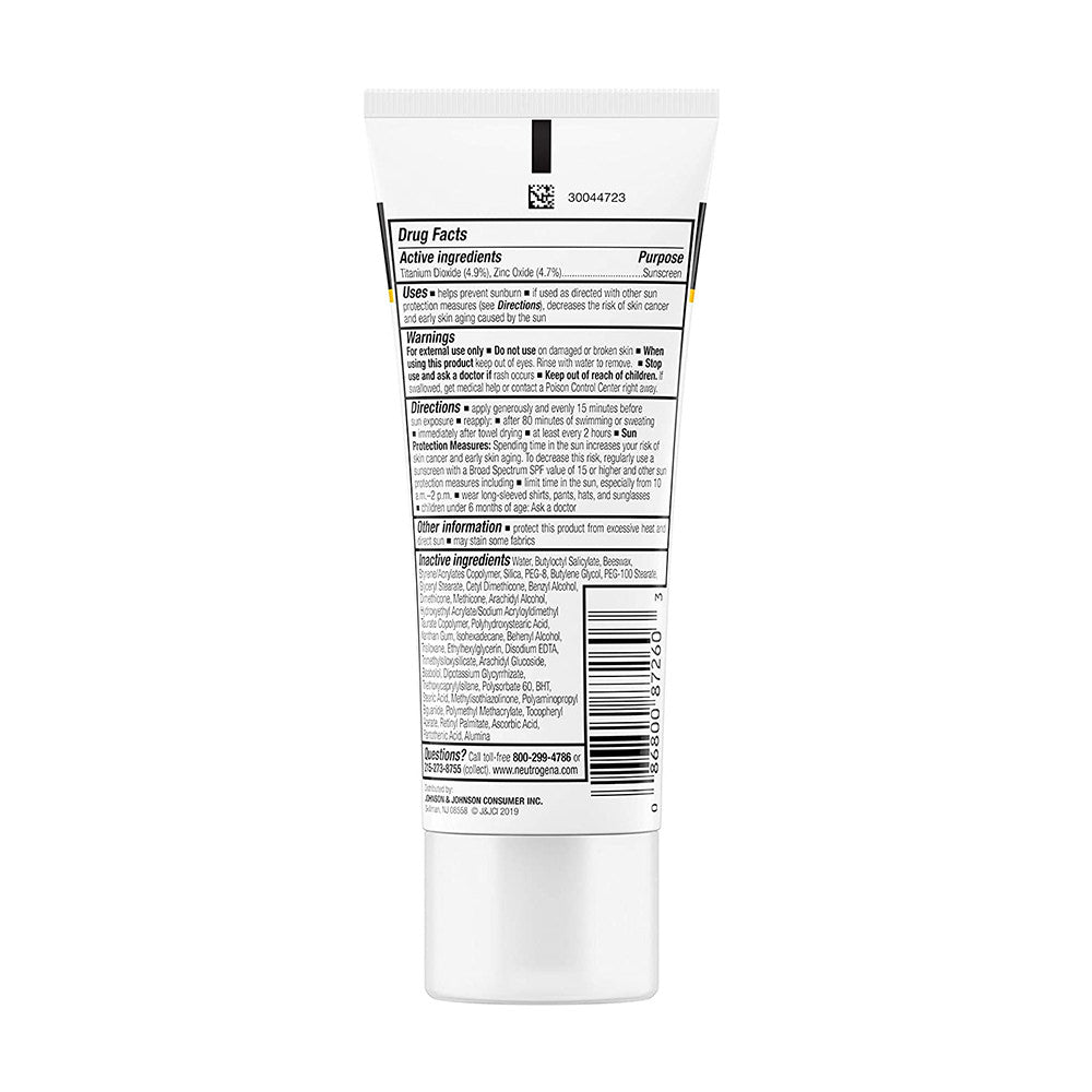 Kem chống nắng cho da nhạy cảm Neutrogena Sensitive Skin Sunscreen Broad Spectrum SPF 60+ 88ml - ảnh sản phẩm 3