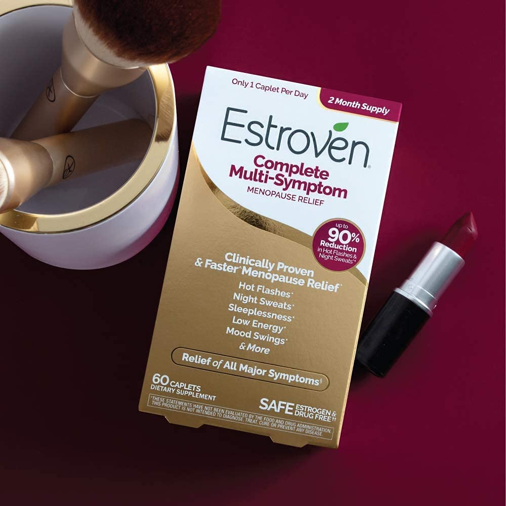Cân bằng nội tiết tố cho phụ nữ Estroven Complete Multi-Symptom Menopause Relief, 84 Viên - hình ảnh chi tiết 4
