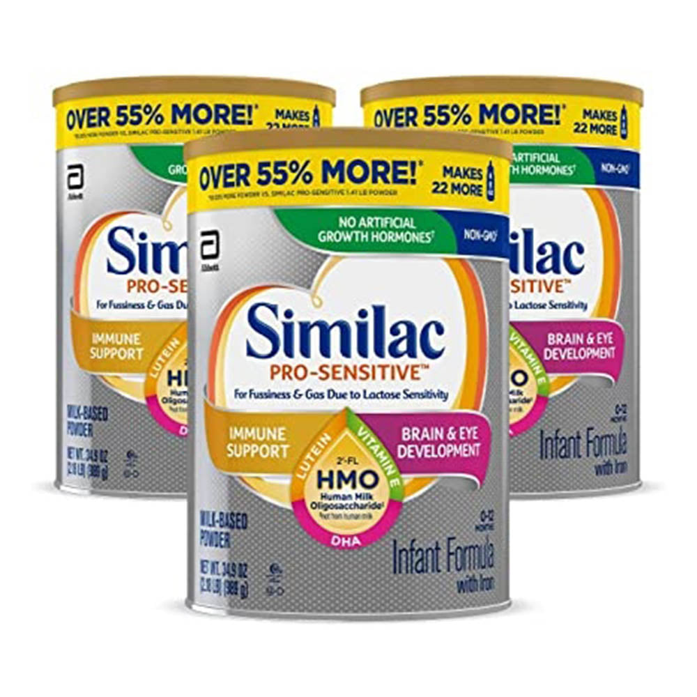 Sữa bột Similac cho trẻ hay nôn trớ Similac Pro-Sensitive Opti-GRO HMO 989g - hình ảnh sản phẩm chính