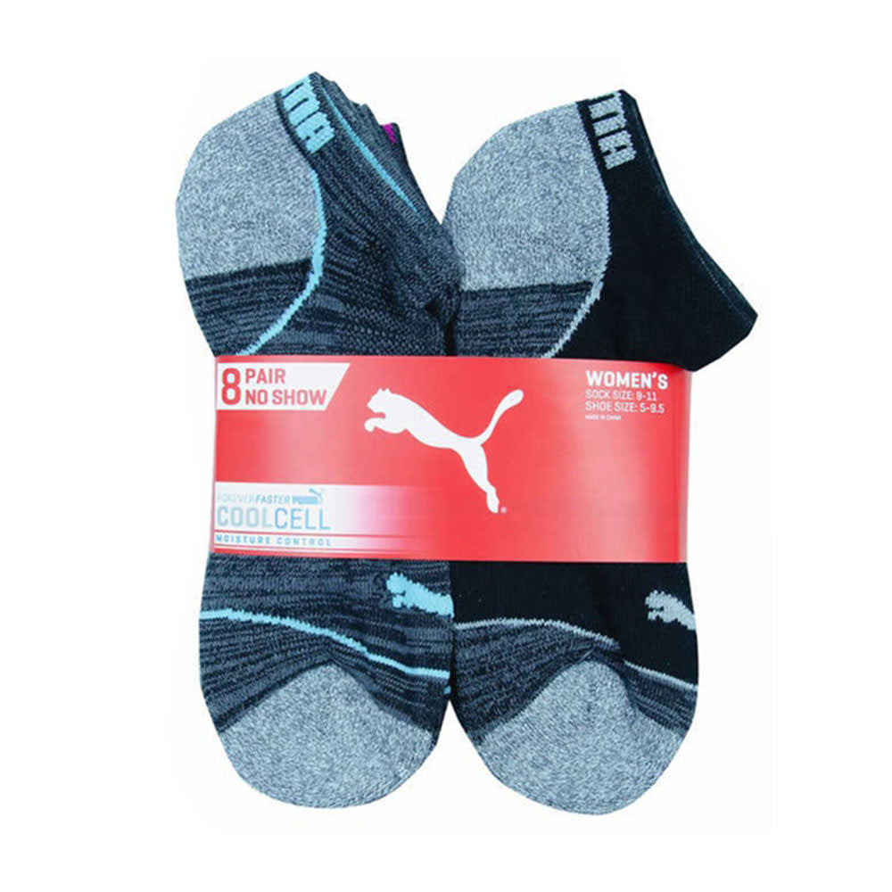 Vớ PUMA Women's fits shoe size 5-9.5, 8 pair - hình ảnh sản phẩm chính