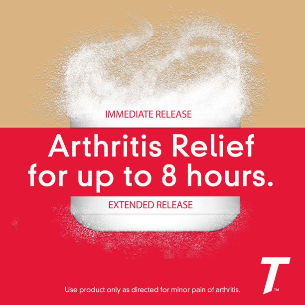 Giảm đau hạ sốt Tylenol 8Hr Arthritis Pain 650mg 100 Caplets - hình ảnh chi tiết 4