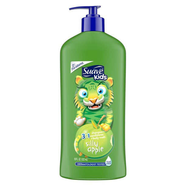 Dầu gội kết hợp dầu xả 2 trong 1 Suave Kids chai 532ml của Mỹ - hình ảnh sản phẩm chính
